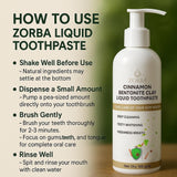 Cinnamon Bentonite Clay Liquid Toothpaste (100 ml)