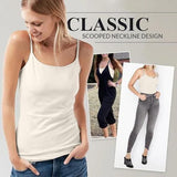 Women's Loose Cami with Built-in Tank Top (2 Pack)