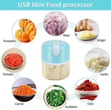 Mini Electric Portable Food Chopper Processor