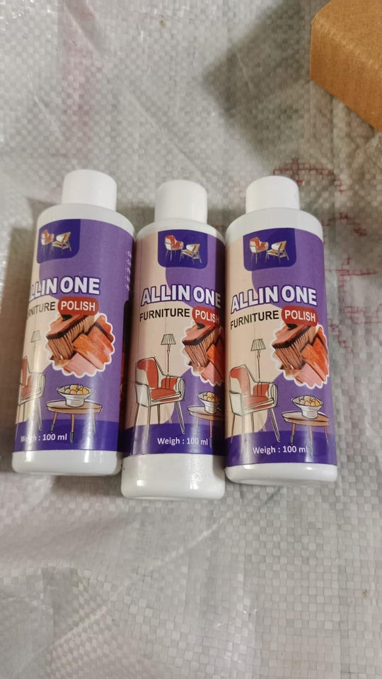 Polish Furniture Cleaner Shiner Floor Coating (3 Pack 100ML)