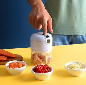 Mini Electric Portable Food Chopper Processor