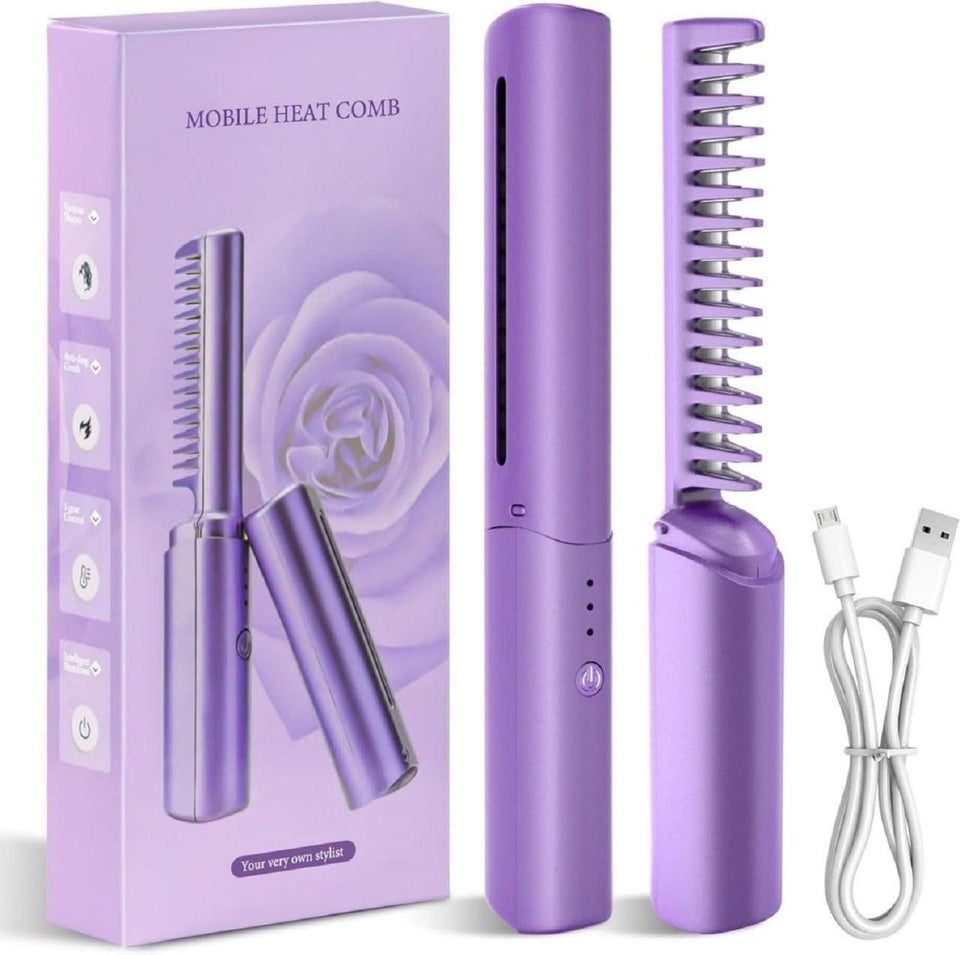 Portable Mini Adjustable Hair Straightener