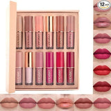 Velvet Matte Liquid Lipstick (12 Pack)