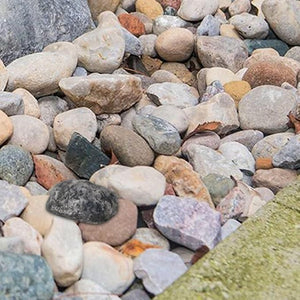 Rock with hidden compartment