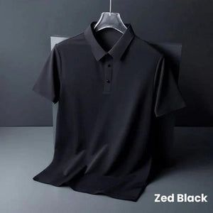 Poly Matte Solid Half Sleeves Mens Polo T-Shirt (4 Pack)