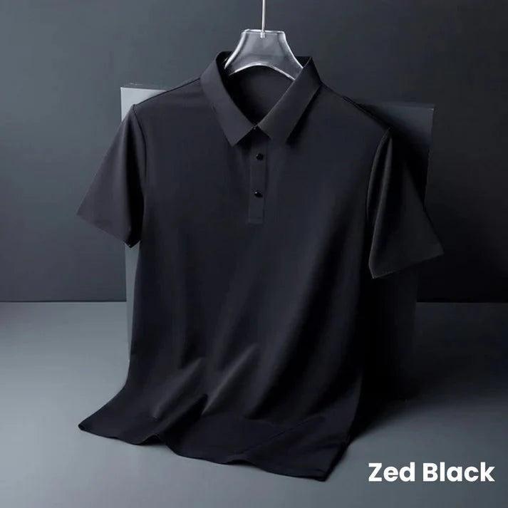 Poly Matte Solid Half Sleeves Mens Polo T-Shirt (4 Pack)