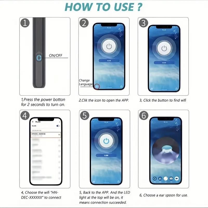 Visual Ear Wax Cleaner