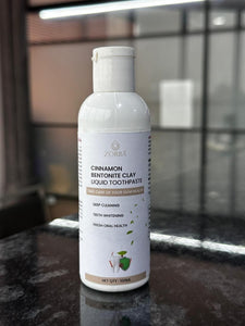 Cinnamon Bentonite Clay Liquid Toothpaste (100 ml)