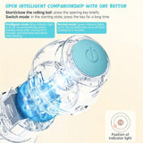 Rechargeable Rotating Cat Toy Ball with LED