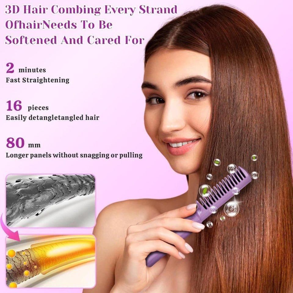 Portable Mini Adjustable Hair Straightener