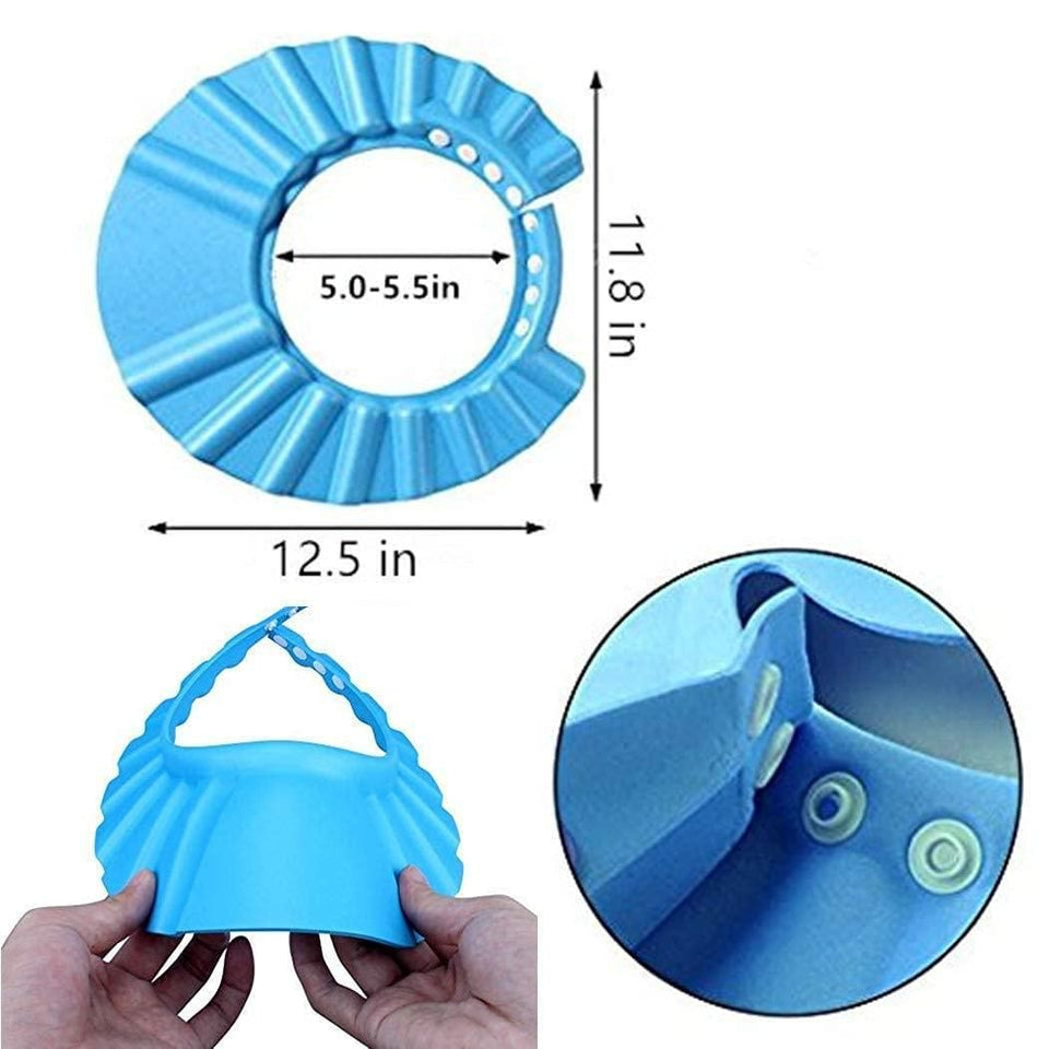 Baby Safe Bathing Shower Cap (2 Pack)