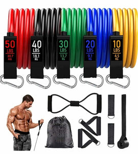 Heavy Workout Resistance Band Set