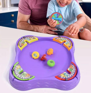 Kid's Dino Battle Gyro Spinning Toys & Fun Board Games