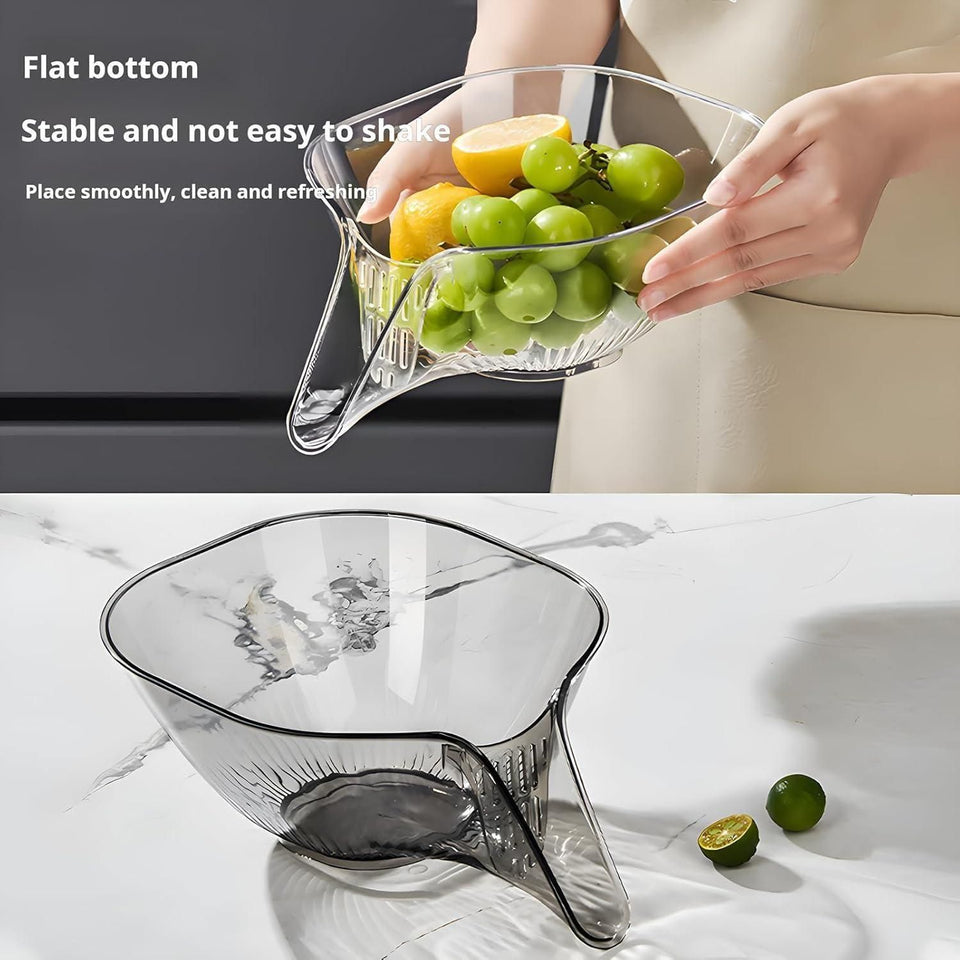 Drain Basket Funnel for Kitchen Sink (2 Pack)