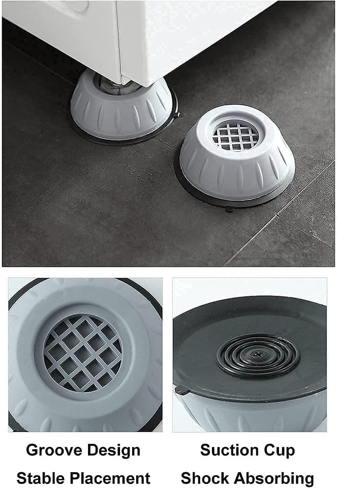 Shock Proof Anti-vibration Pads For Washing Machine (4 Pcs)