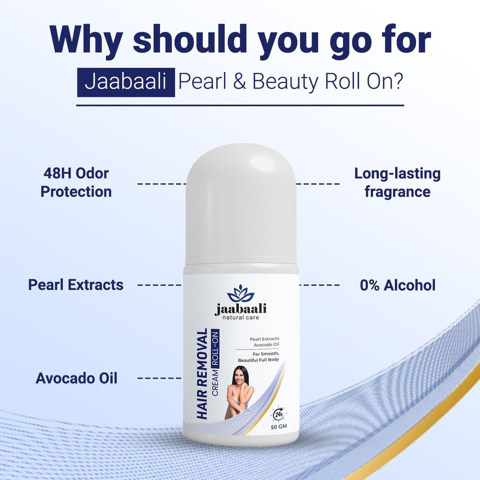 Hair Removal Cream Roll On (50 GM)