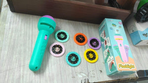 Kids Toy Torch Slide Education Learning
