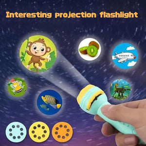 Kids Toy Torch Slide Education Learning