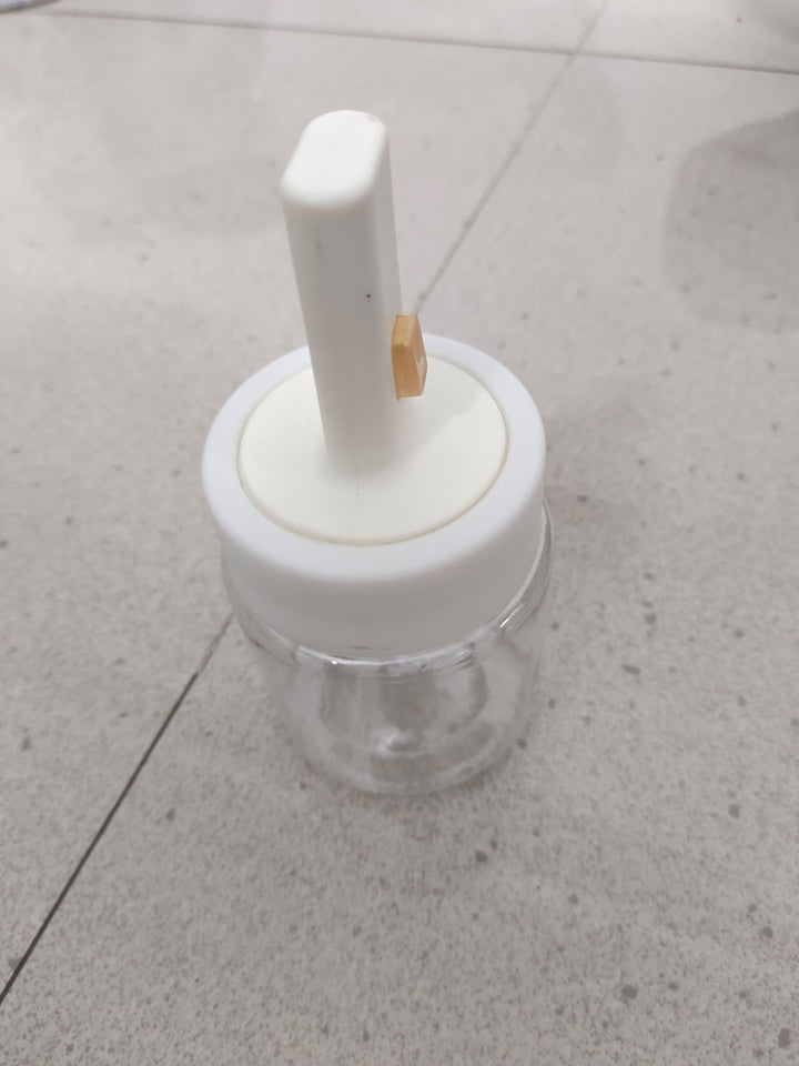 Luxury Seasoning Glass with Integrated Spoon Lid