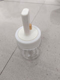 Luxury Seasoning Glass with Integrated Spoon Lid