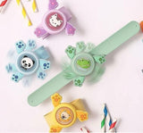 Kids LED Light Spinning Slap Band