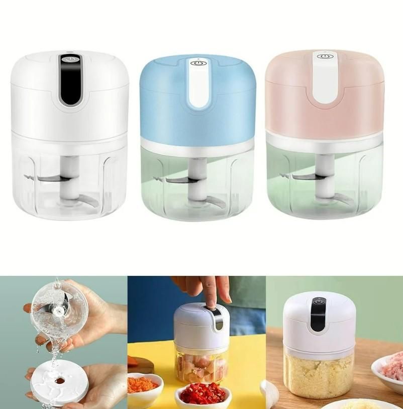Mini Electric Portable Food Chopper Processor