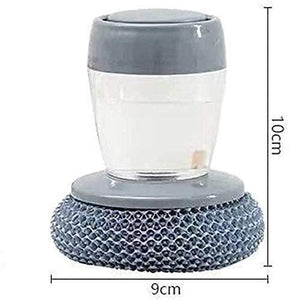 Kitchen Soap Dispensing Palm Brush (2 Pack)