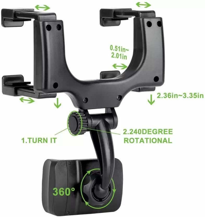 Car Mirror Mount Phone Holder