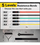 Heavy Workout Resistance Band Set