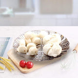 Stainless Steel Steamer basket for Veggie with Safety Tool