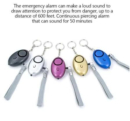 Emergency Warning Alarm Keychain