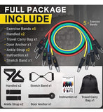 Heavy Workout Resistance Band Set