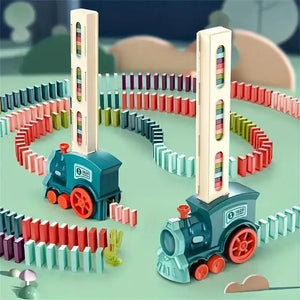 Kids  Train Toy Domino BPA Free Plastic with Sound Effects