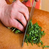 Wooden Chopping Board With Knife Set (5 Pcs)