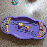 Kid's Dino Battle Gyro Spinning Toys & Fun Board Games