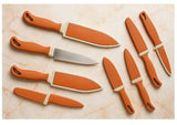 Stainless Steel Knife with cover (6 Pack)