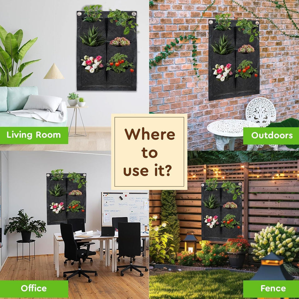 Vertical Hanging Wall Planter