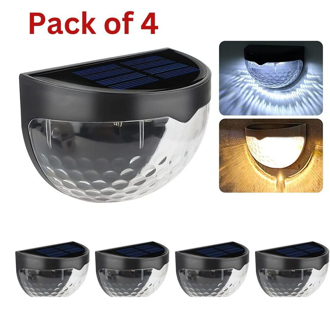 Solar Fence Lights (4 Pack)