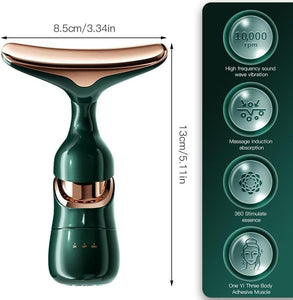 2 In 1 Anti Wrinkles Facial Massager