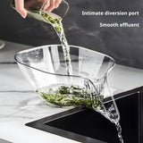 Drain Basket Funnel for Kitchen Sink (2 Pack)