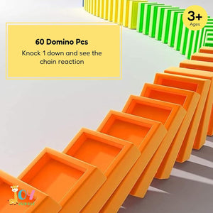 Kids  Train Toy Domino BPA Free Plastic with Sound Effects