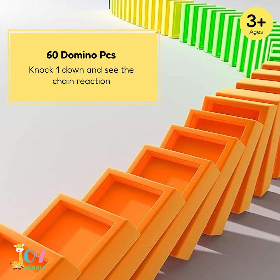 Kids  Train Toy Domino BPA Free Plastic with Sound Effects