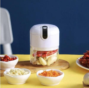 Mini Electric Portable Food Chopper Processor