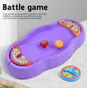 Kid's Dino Battle Gyro Spinning Toys & Fun Board Games