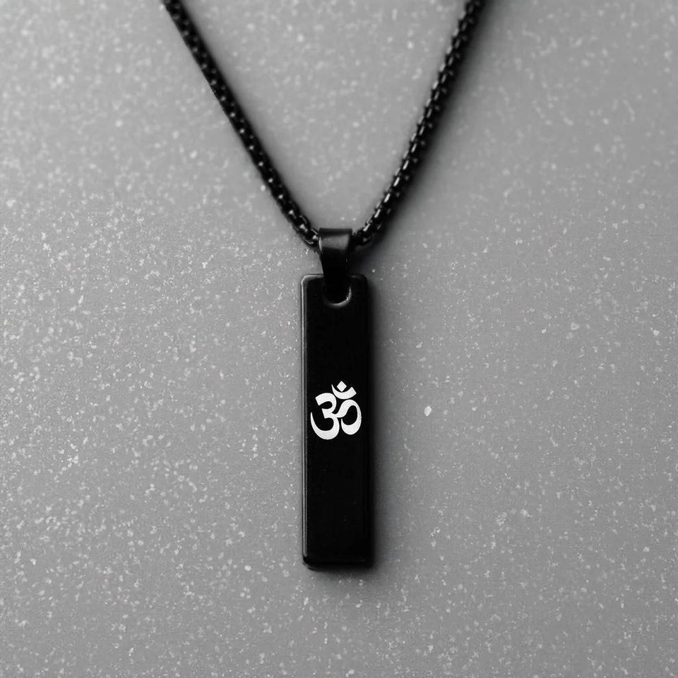 Spiritual Om Pendant Necklace