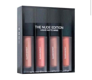 Nude Red Edition Assorted Shades Liquid Lipstick (4 Pack 16ml)