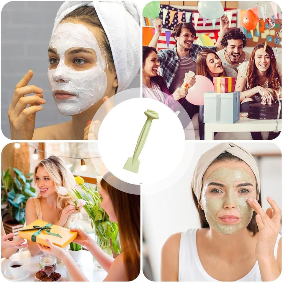 Double Headed Face Cleansing Brush (2 Pack)