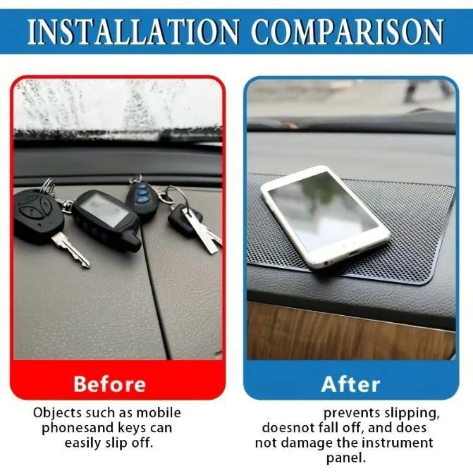 Non-Slip Silicone Car Dashboard Mat