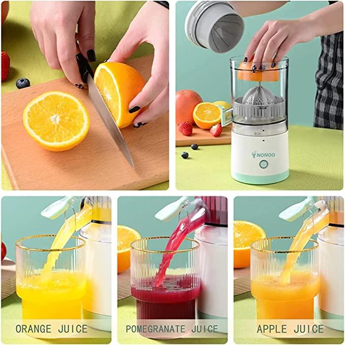 Electric Citrus Juicer : Ideal for juicing cut citrus fruits