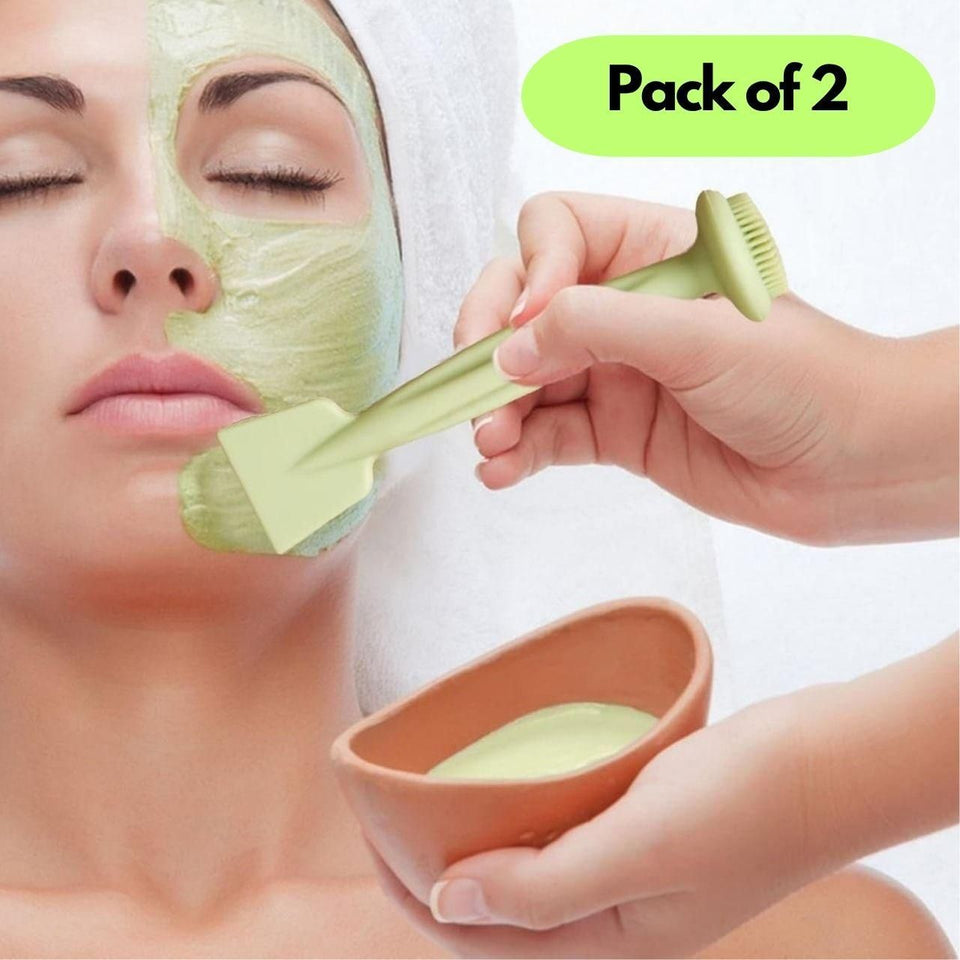 Double Headed Face Cleansing Brush (2 Pack)